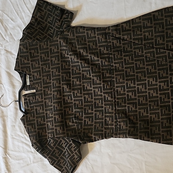 Fendi Pre-Owned 1990s Zucca-pattern minidress - Picture 3 of 16